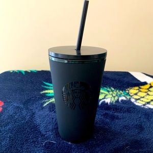 BNWT Starbucks Grande Black Smooth  Tumbler